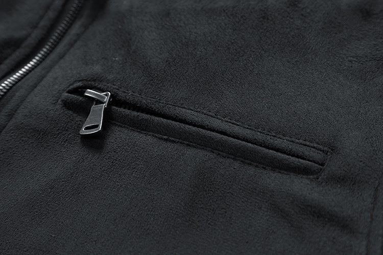 Suede bomberjacka