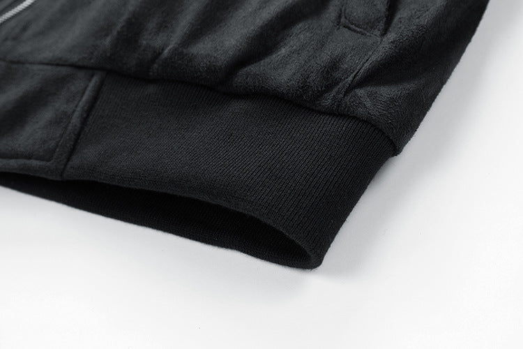 Suede bomberjacka