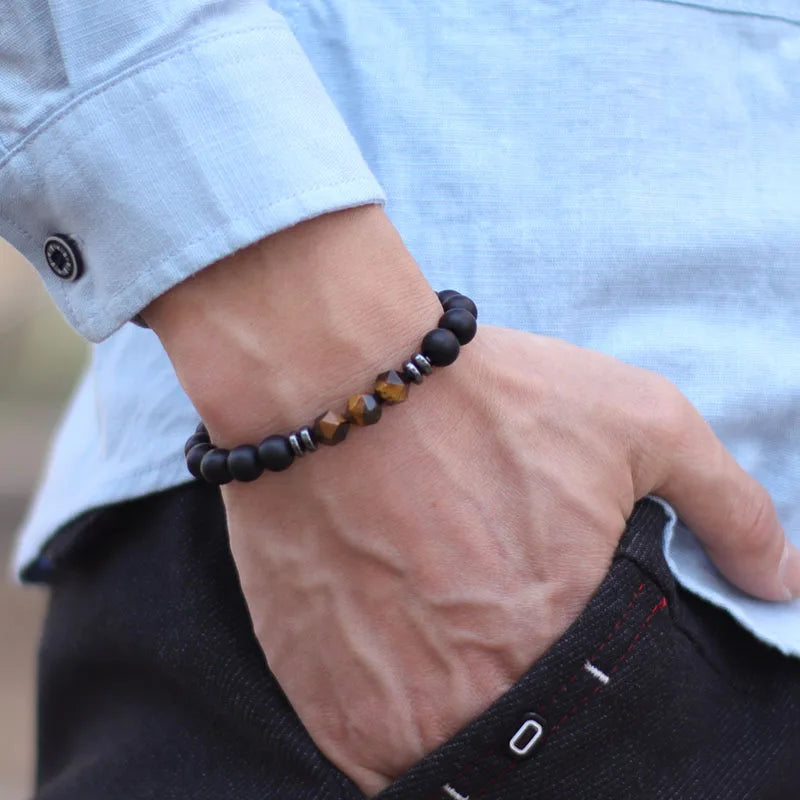 Armband svartsten